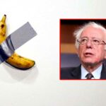 Bernie declares eating $6.2 million duct-taped bananas a human right to be paid for by government