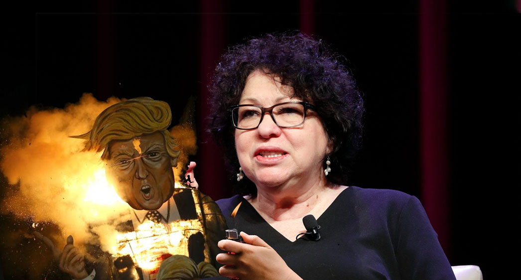 sotomayor-burn-trump-effigy