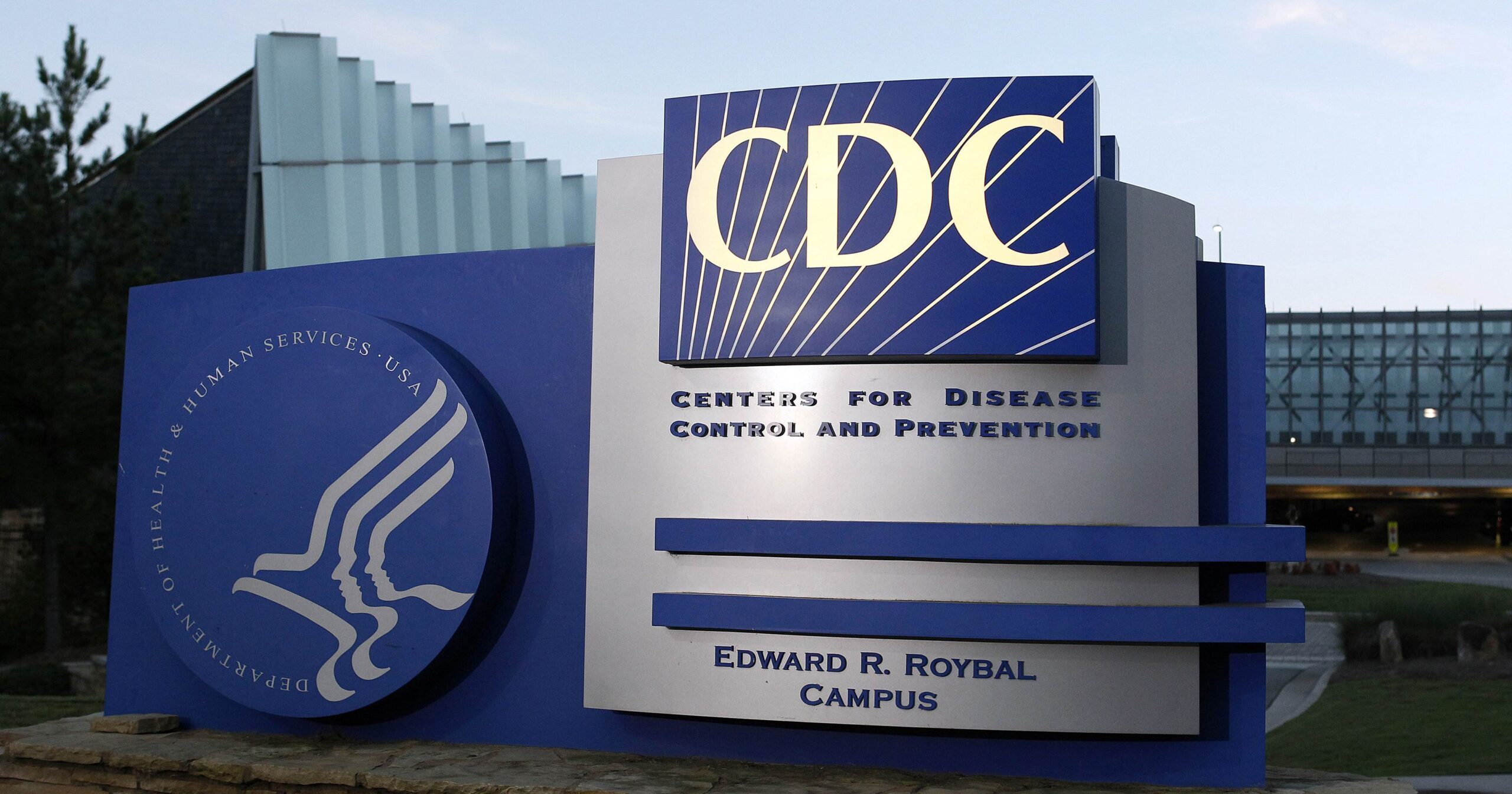 General view of Centers for Disease Control and Prevention headquarters in Atlanta
