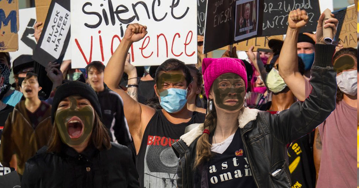 blackface-protesting