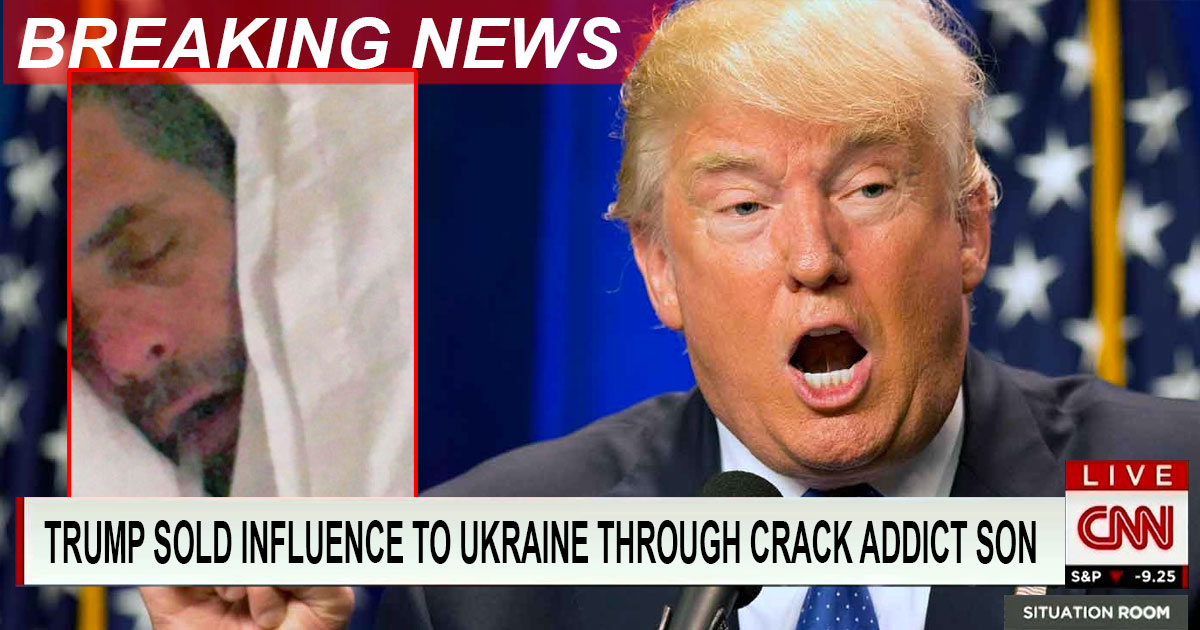 trump-sold-influence-through-crack-son