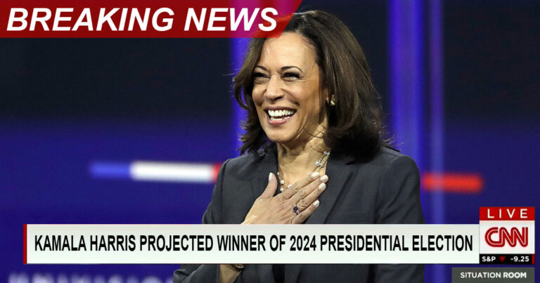 BREAKING: CNN Projects Kamala Harris Winner Of 2024 Presidential ...