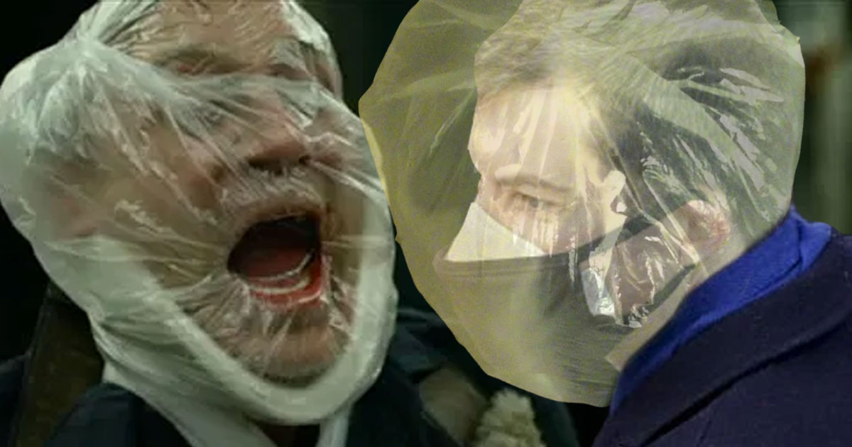 Plastic bags are the new double face masks • Genesius Times