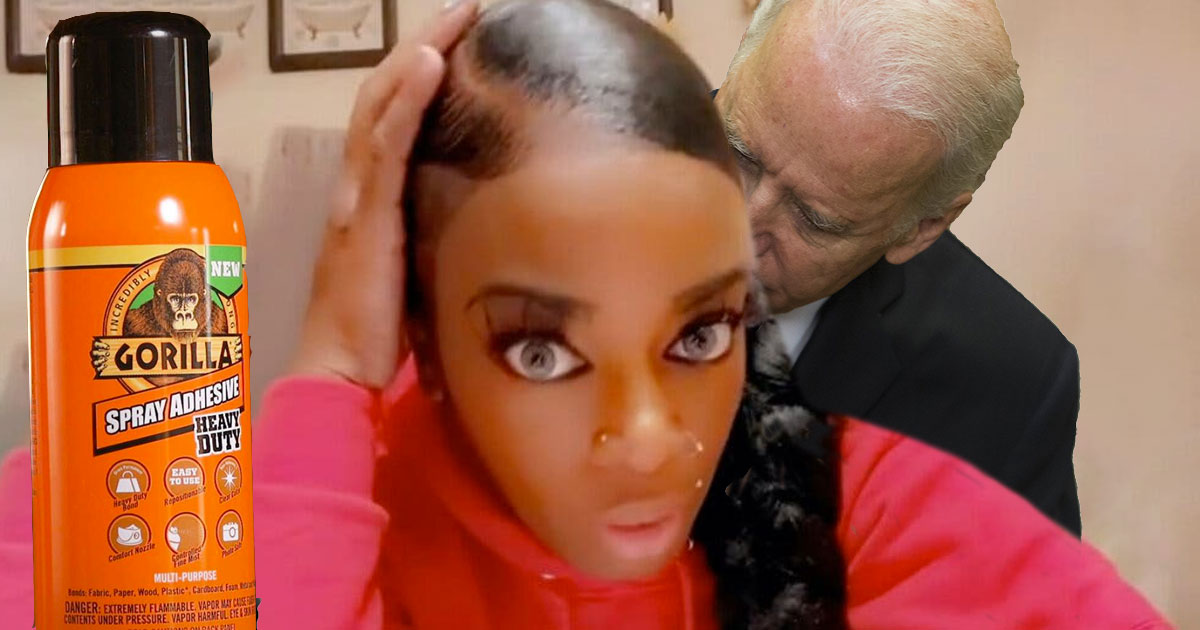 gorilla-girl-biden-stuck