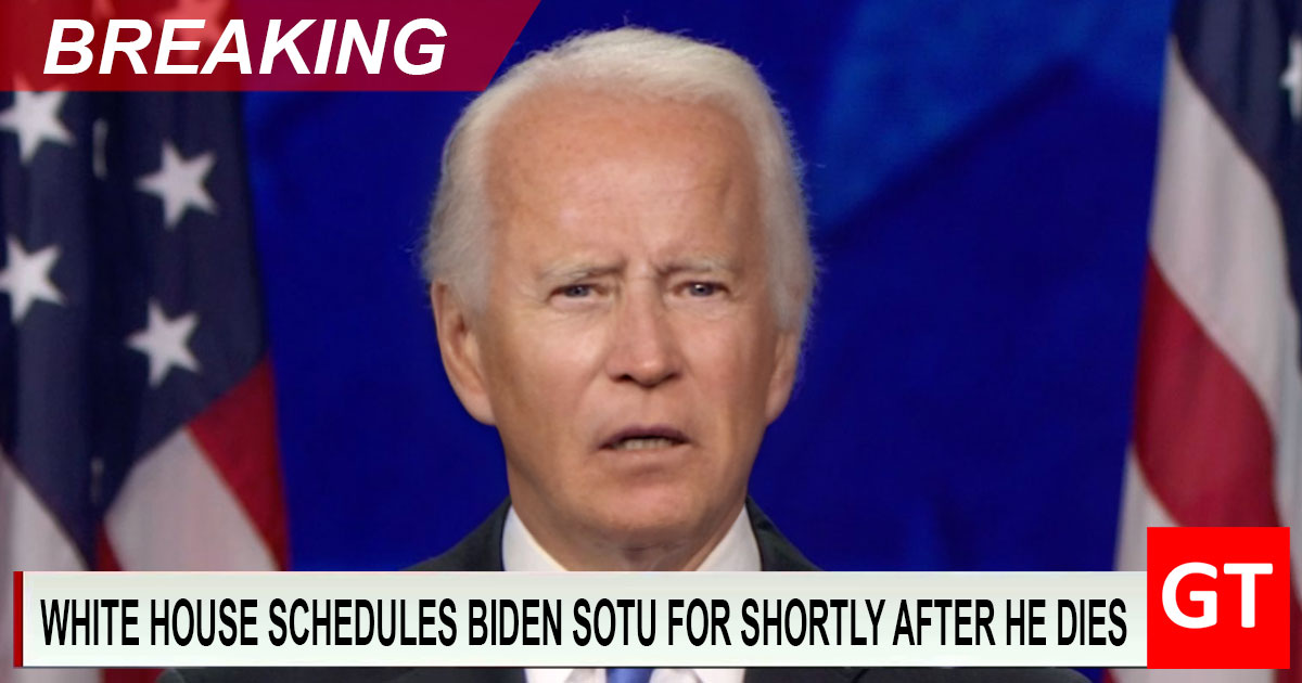 BREAKING: White House schedules Biden's first State of the Union speech ...