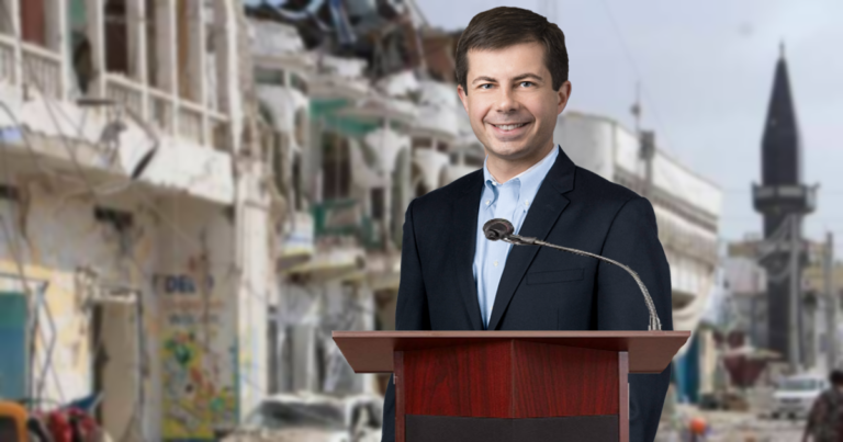 Pete Buttigeg Declares Himself President of Afganistan PNG