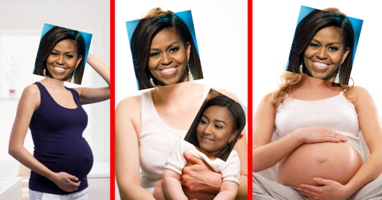 Photo of pregnant Michelle Obama surfaces PNG