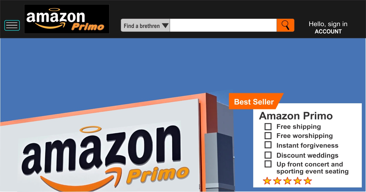 Amazon Primo church to Genesius