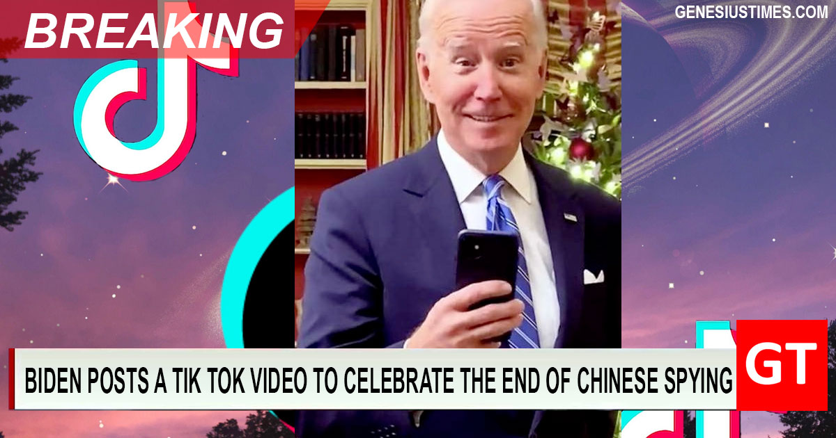 BREAKING: Biden Posts TikTok Video Celebrating The End Of Chinese ...