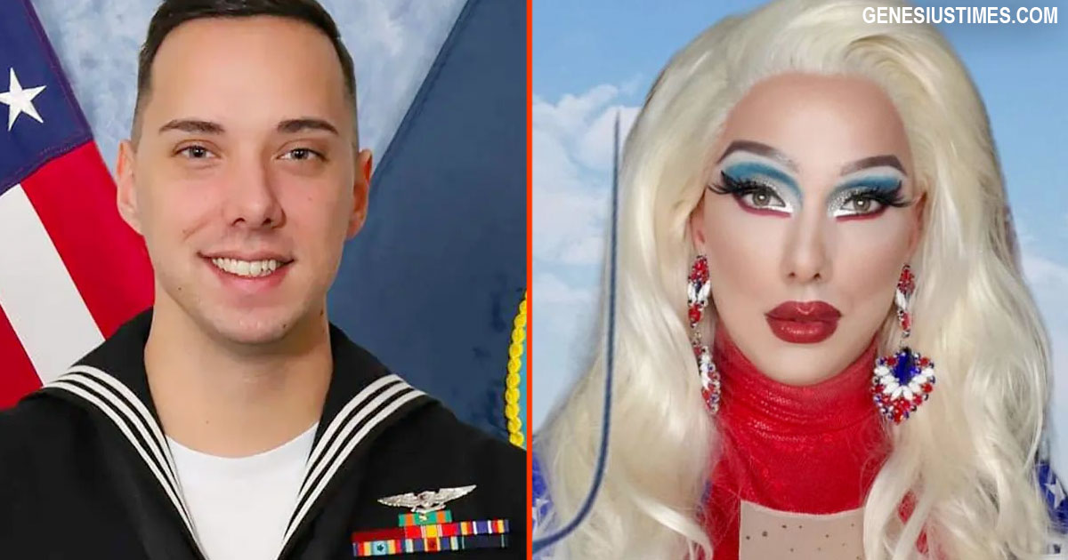 BREAKING Navy promotes drag queen recruiter to Rear Admiral • Genesius