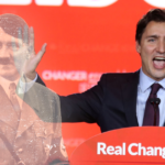 Justin Trudeau adds Hologram Adolf Hitler to campaign trail