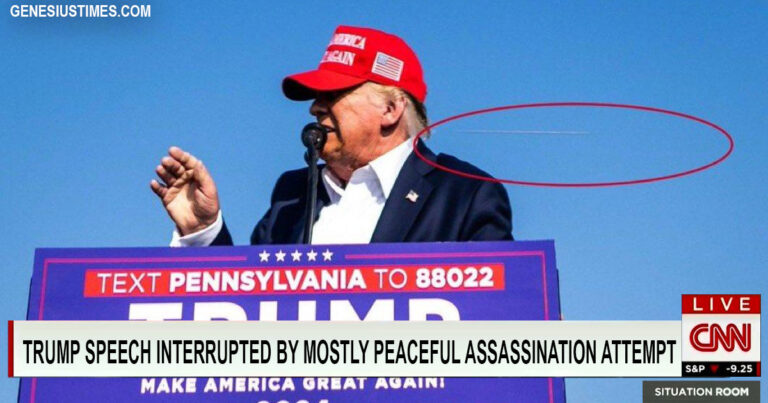 BREAKING CNN: Trump Speech Interrupted By Mostly Peaceful Assassination ...