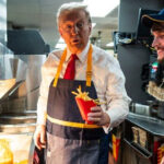 REPORT: Trump fixed all of McDonald’s broken ice cream machines while on a break