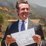 Gavin Newsom unveils ‘totally spontaneous’ plans to rebuild Los Angeles after fires