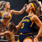 WNBA installs new mid-court wrestling ring to help players pummel Caitlin Clark