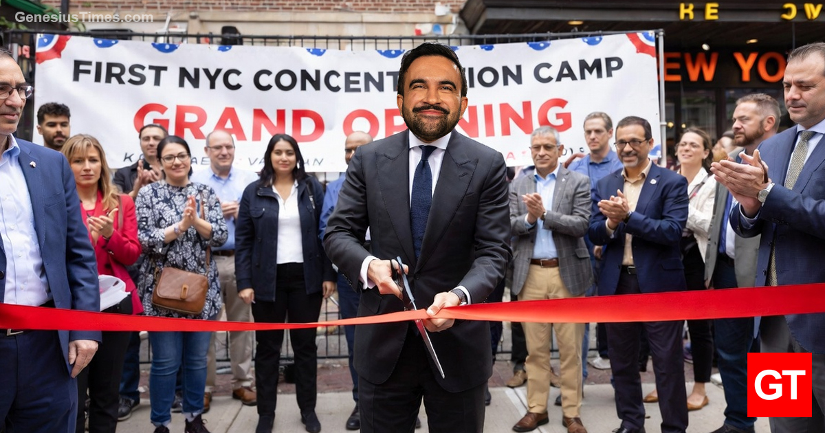 BREAKING: Mamdani opens NYC’s first forced labor camp to generate that ‘warmth of collectivism’