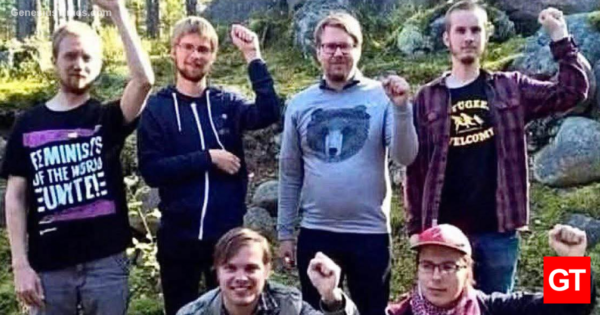 BREAKING: Several of the Fighting Antifa Group sprain their wrists raising their fist in power salute