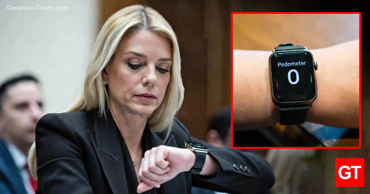 Pam Bondi’s Pedometer Stuck On ‘0’ Despite Busy Day of Pacing the Halls of Justice