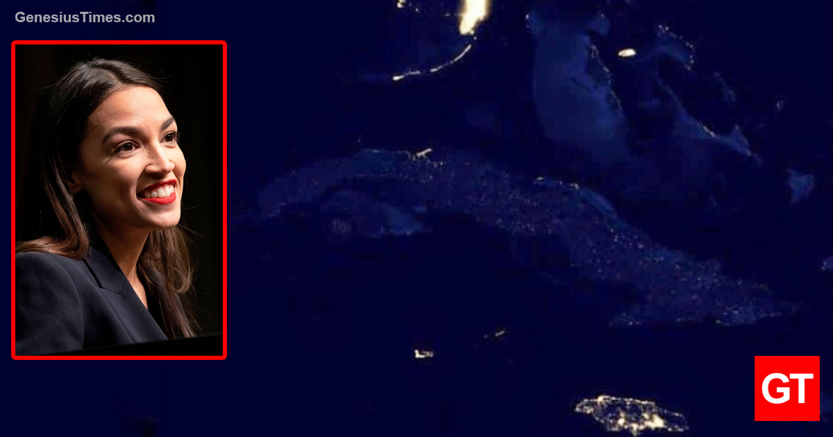 AOC congratulates Cuba on achieving Net Zero with recent blackouts