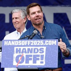 washington-dc-rep-eric-swalwell-speaks-during-the-hands-off-day-of-action-against-the-trump