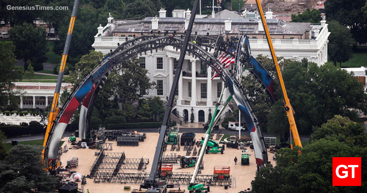 White House HOA Sends Trump Cease-and-Desist Over South Lawn UFC Cage, Slaps Him with $250 Fine
