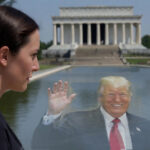BREAKING: Trump’s Refurbished Reflecting Pool Mysteriously Reflects Only His Face
