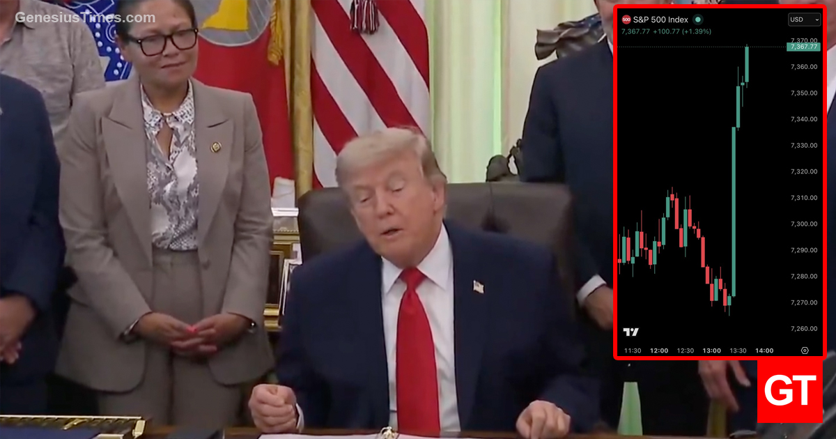 Trump Announces 38th Final Iran Peace Deal Coincidentally Timed With Enormous Stock Bet