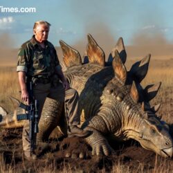Trump stegasaurus