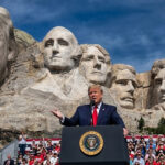 Trump Unveils His Own Bust on Mount Rushmore in Surprise Ceremony