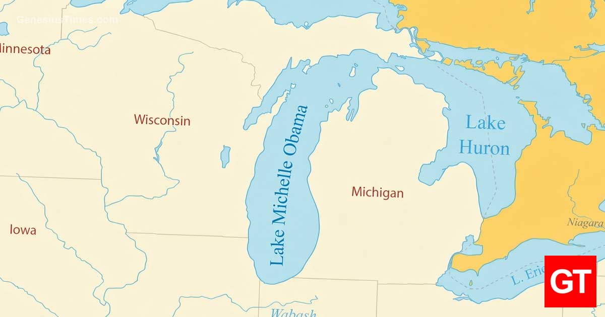 Trump Renames Lake Michigan ‘Lake Michelle Obama’